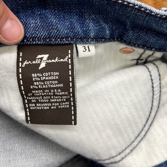 Seven for all Mankind “The Slim” Jeans Size 31🎉🎉 - Picture 4 of 7